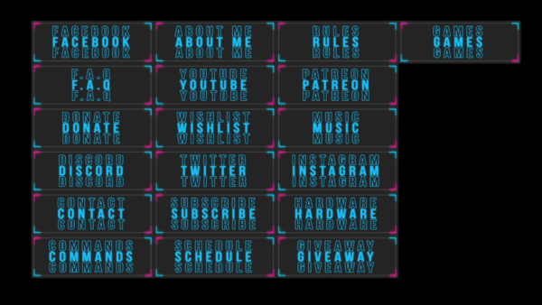 Vorschau Dual-Neon Panels